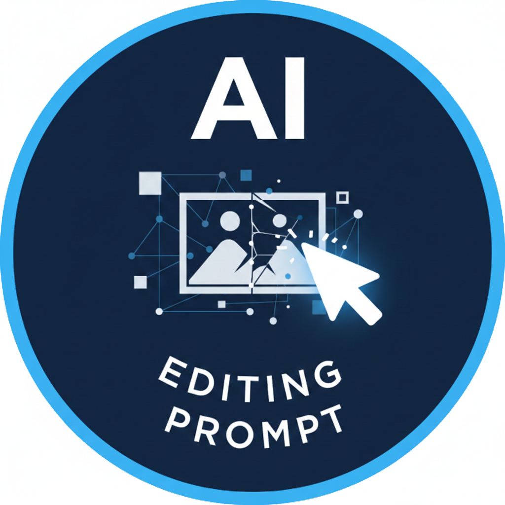 ai editing prompt Logo - AI Photo editing prompt